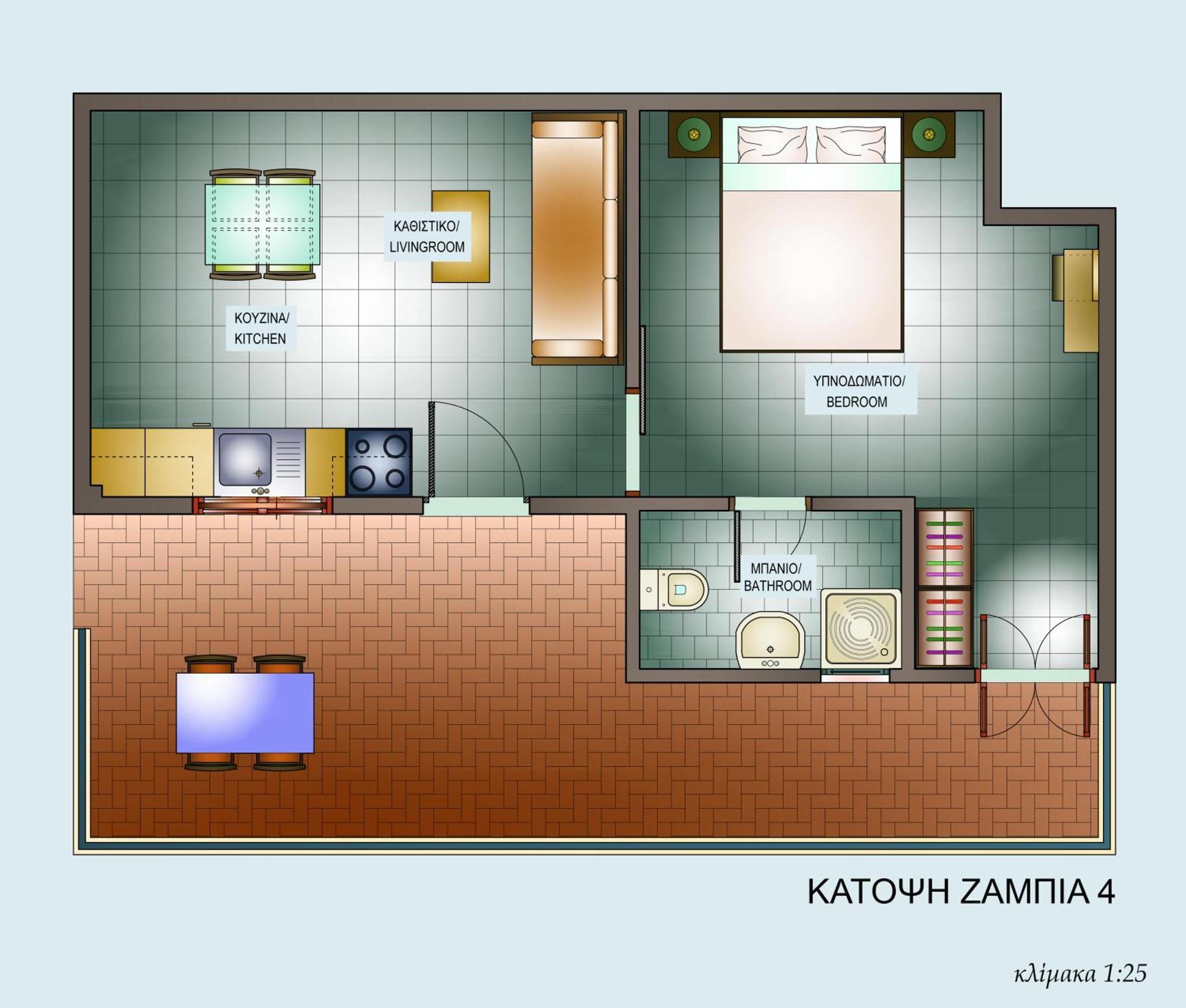 Zambia Apartments Plakias Exterior foto